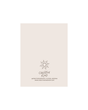 Rainbow Saguaro Thank You Greeting Card