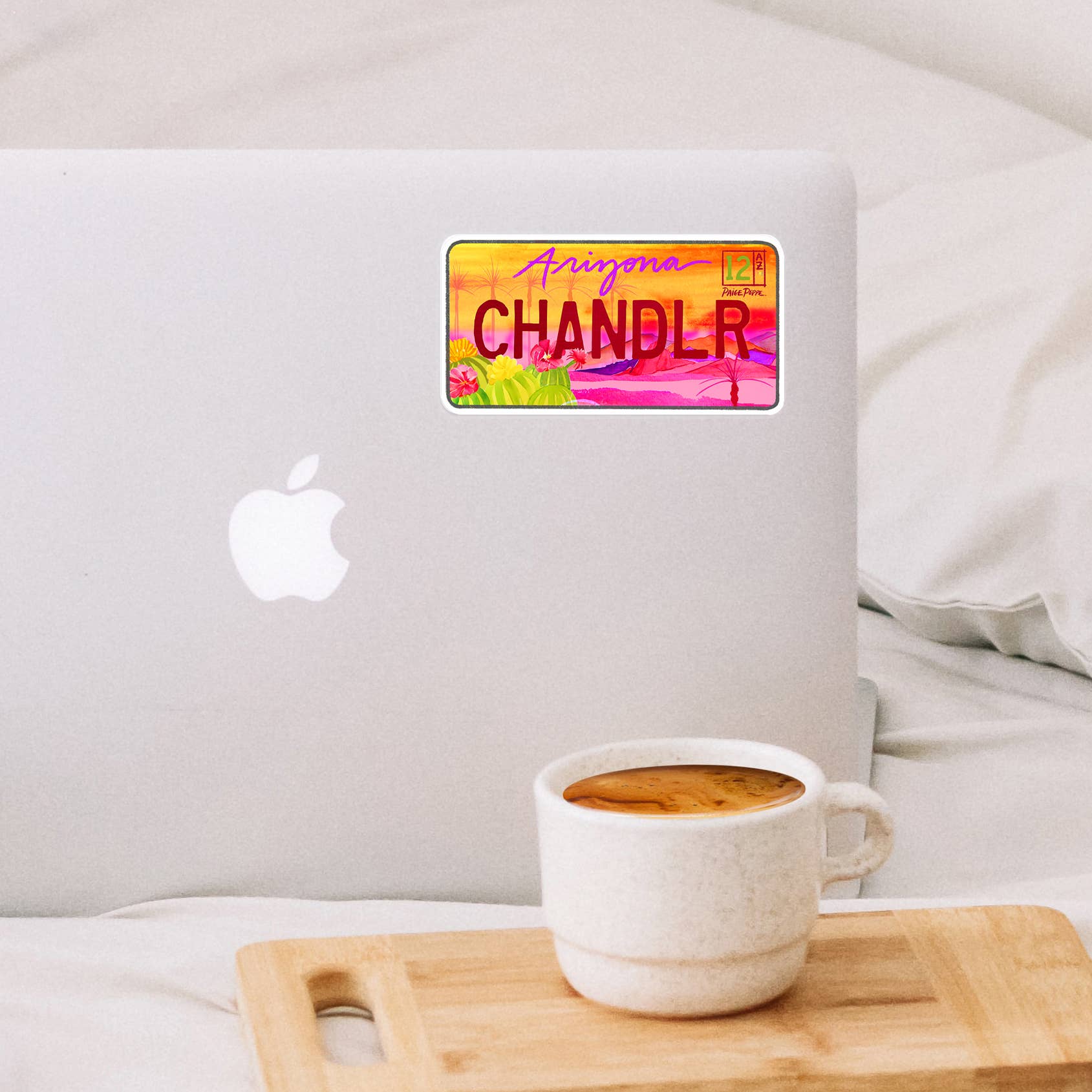 Chandler License Plate Sticker