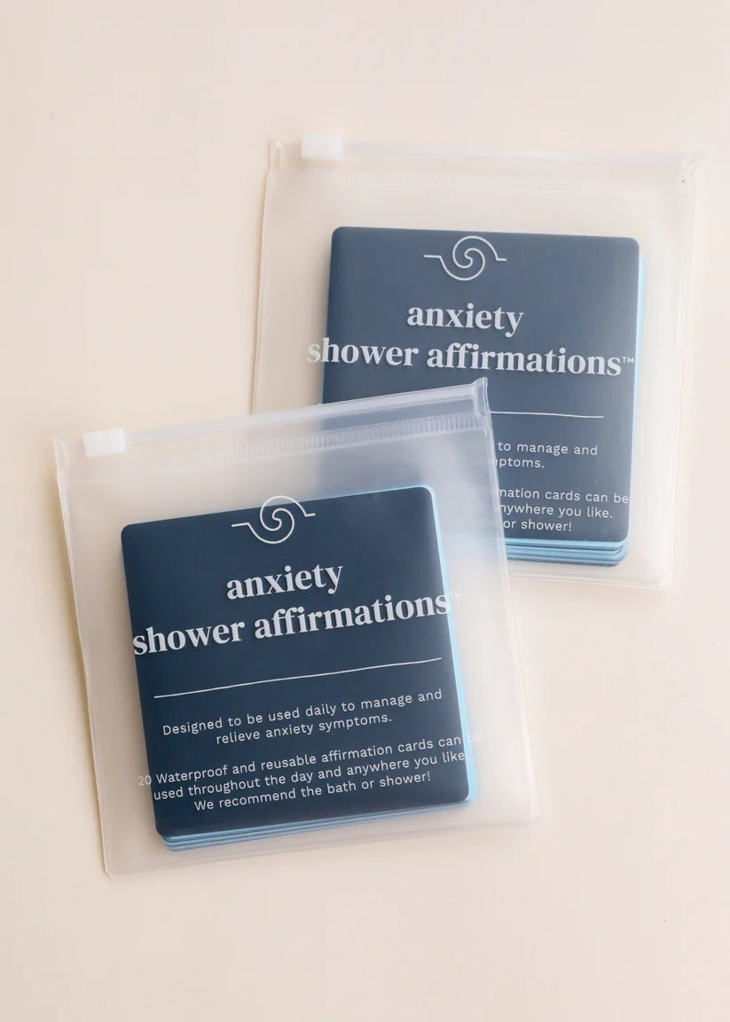 Anxiety | Shower Affirmation Cards