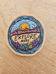 Explore More Sticker
