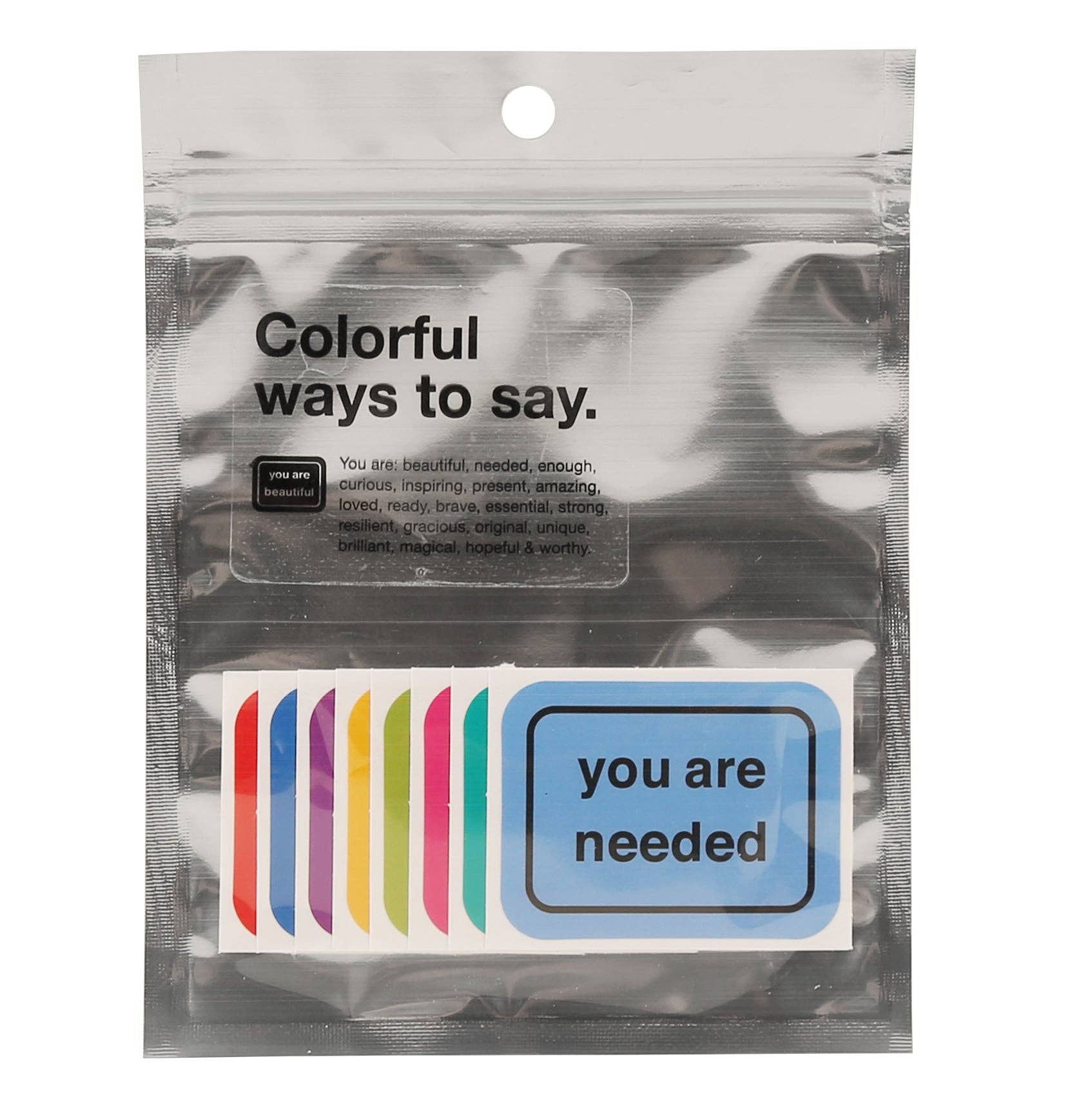 Many Ways To Say Stickers (You Are Beautiful)