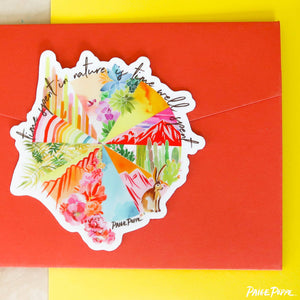 Time Spent in Nature Sticker