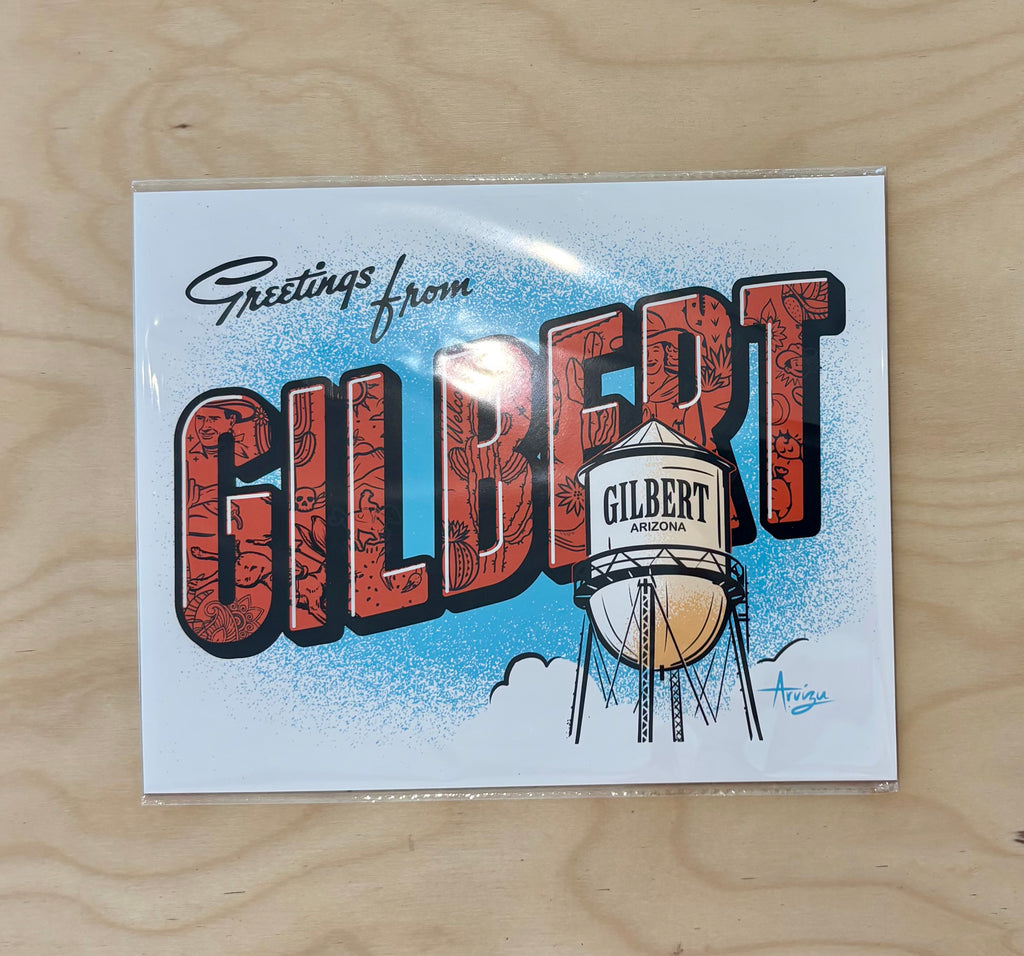 (C) Greetings from Gilbert Art Print