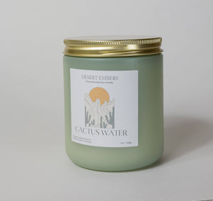 Cactus Water Desert Inspired Soy Candle - 7oz