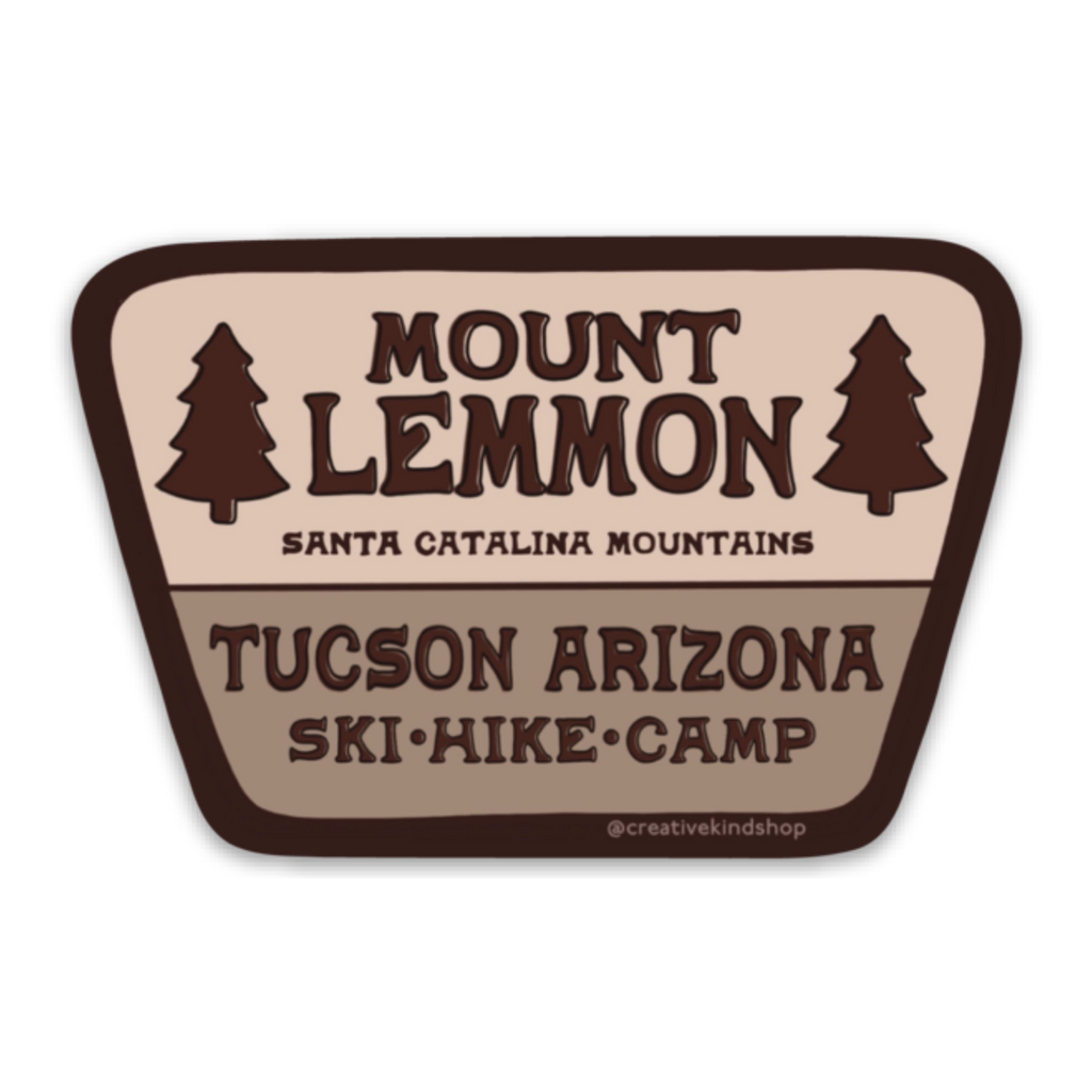 Mount Lemmon Sticker
