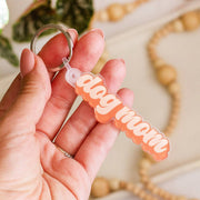 Dog Mom Keychain