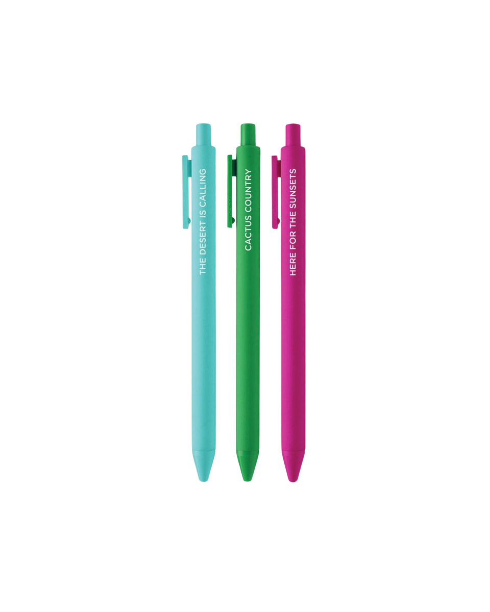 Desert Vibes Gel Pen Trio
