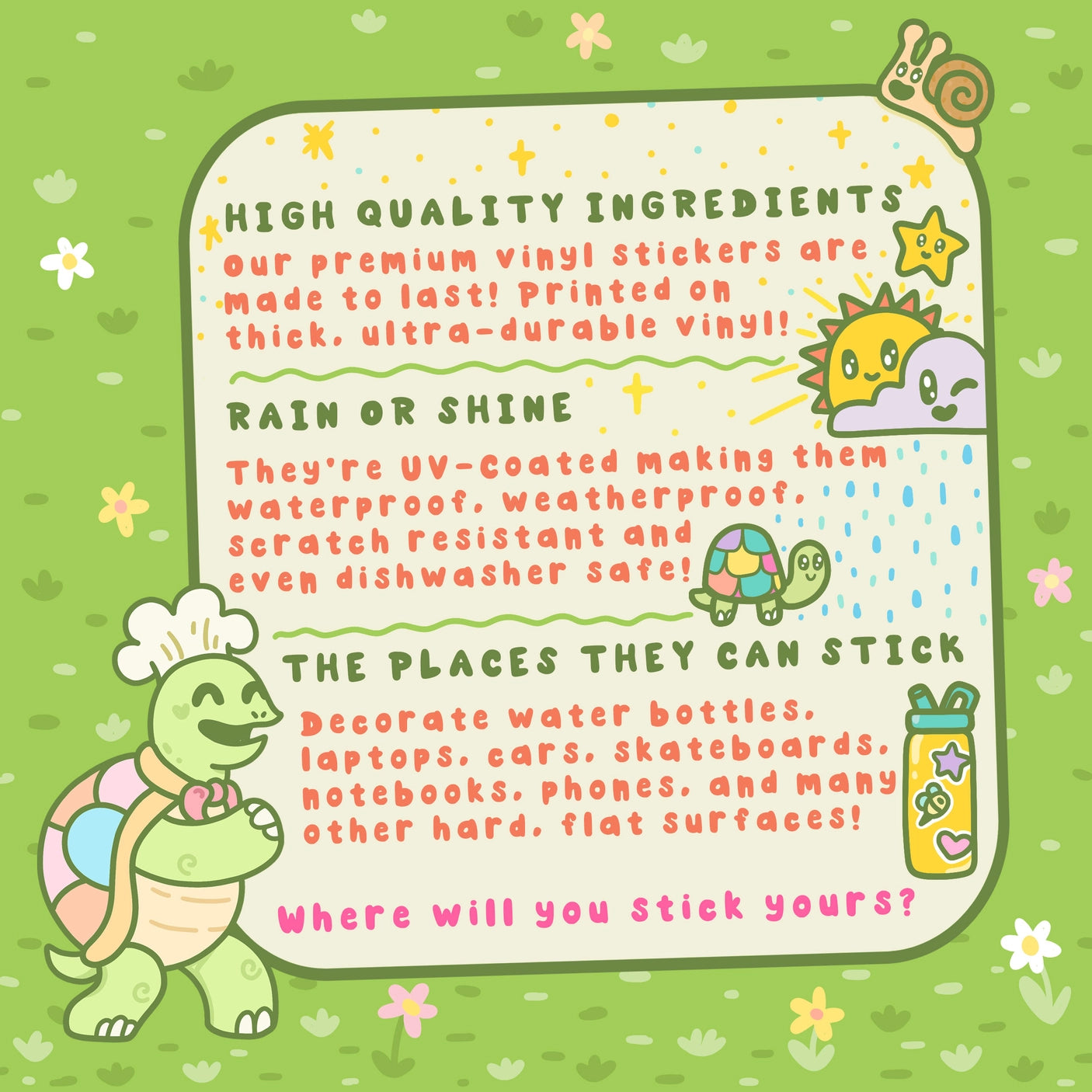 Take Me To the Forest National Parks Sticker