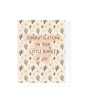Little Bundle of Joy | New Baby Greeting Card