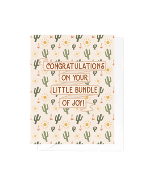 Little Bundle of Joy | New Baby Greeting Card