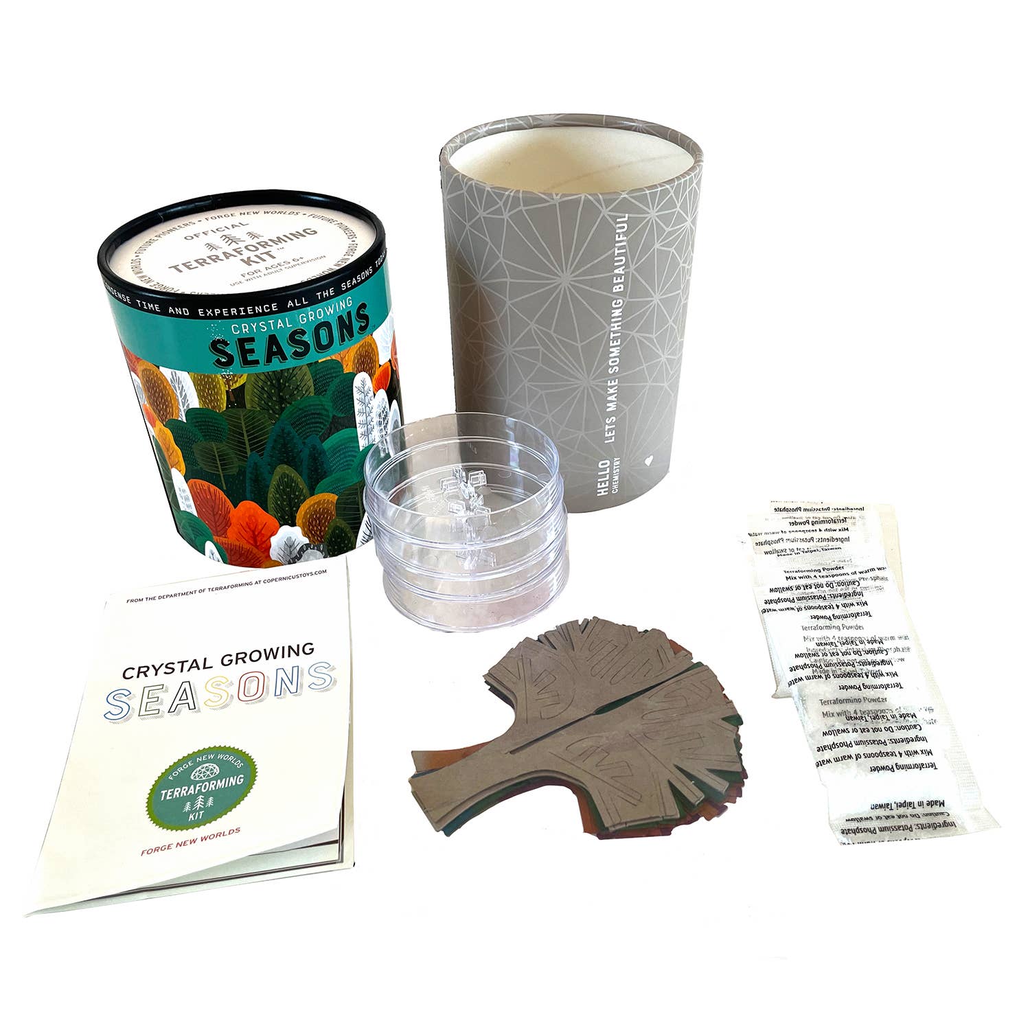 Crystal Growing Seasons | Craft Kit Science Kit 