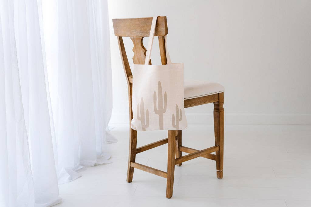 Three Sage Saguaros Tote, Father's Day Gift, Fourth of July,