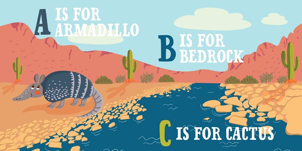 D is for Desert - Kids' Educational Book