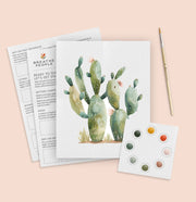 Desert Cactus All-In-One Beginner Watercolor Kit