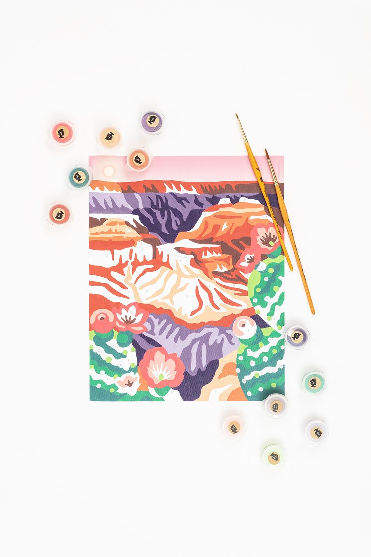 Grand Canyon Paint-by-Number Kit