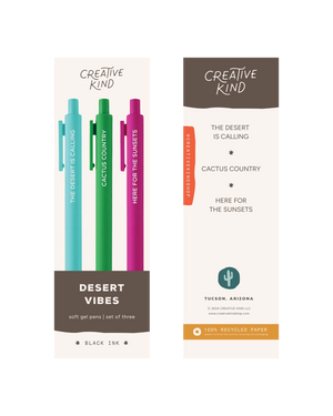 Desert Vibes Gel Pen Trio