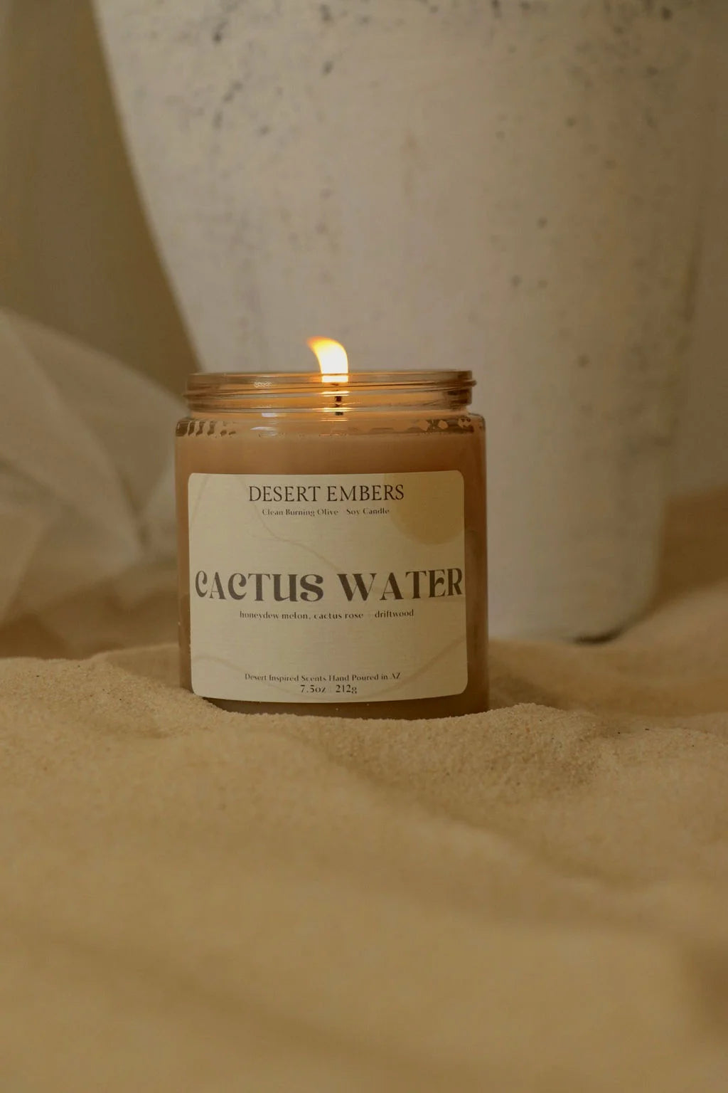(C) Cactus Water Candle 7oz