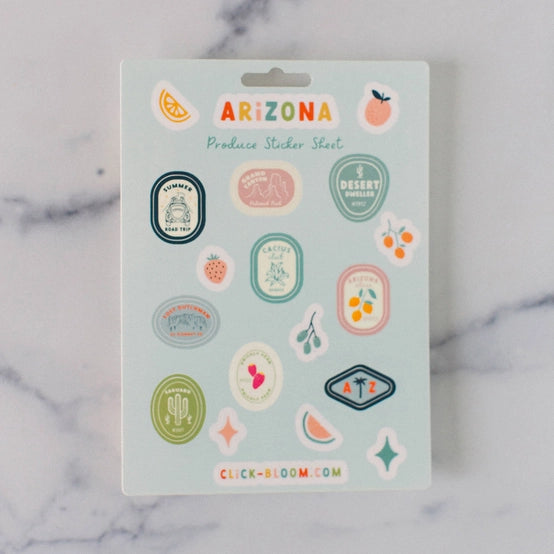 Arizona Sticker Sheet
