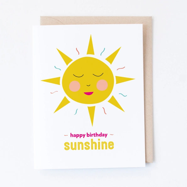 Birthday Sunshine Card