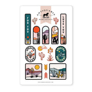 Cactus Correspondence Sticker Sheet