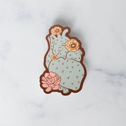 Cactus Heart Vinyl Sticker