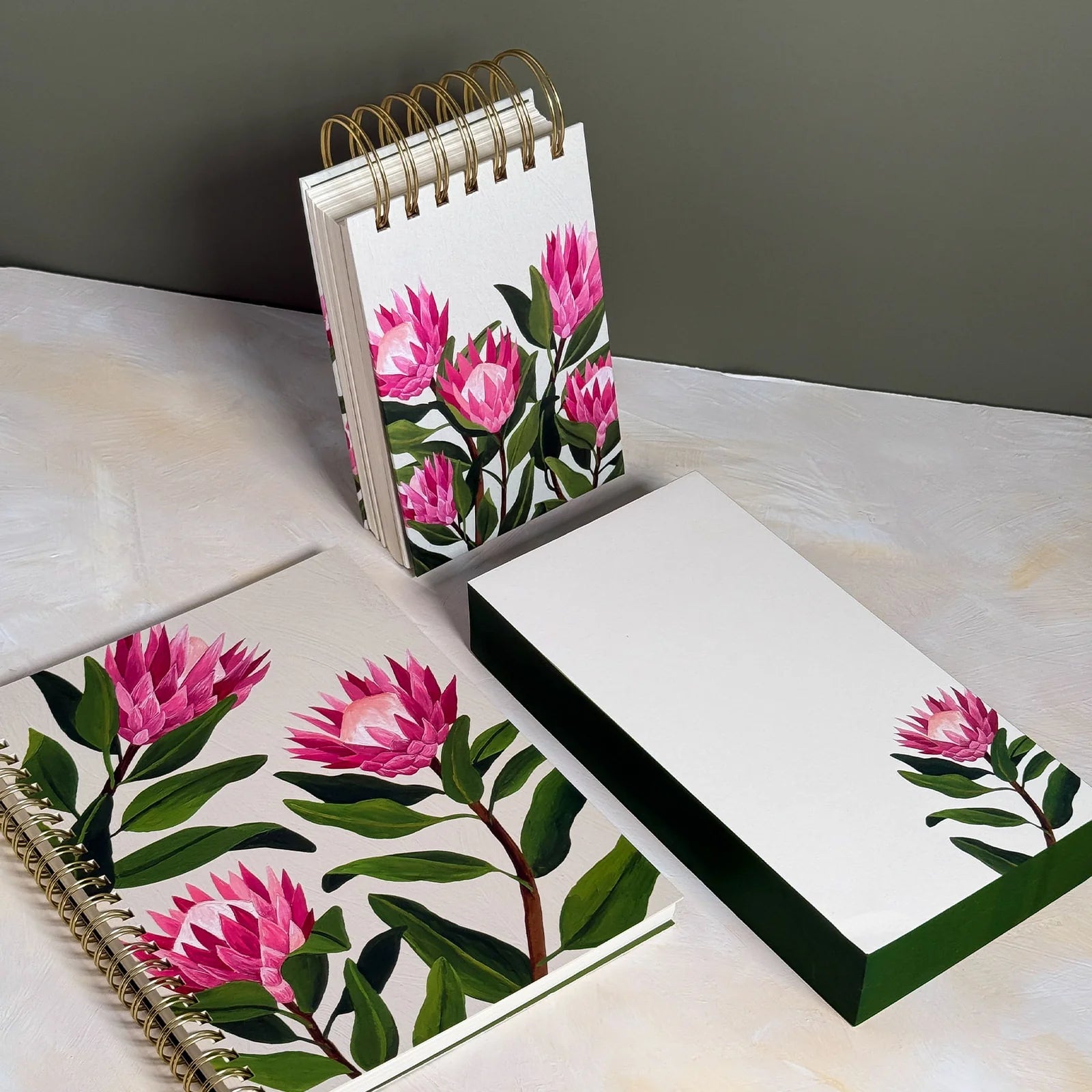 King Protea Chunky Desk Notepad