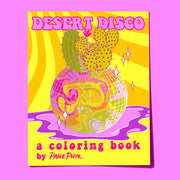 Desert Disco Coloring Book
