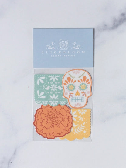Dia de Los Muertos Vinyl Sticker Pack