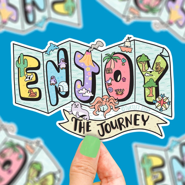 Enjoy the Journey Sticker