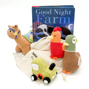 Story Sack: Good Night Farm Book & Crochet Toy Gift Set