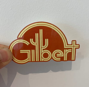 Gilbert Sticker