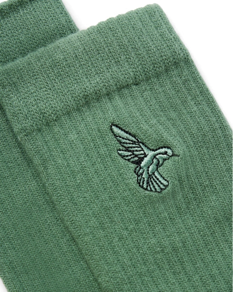 Hummingbird Everyday Socks | Green