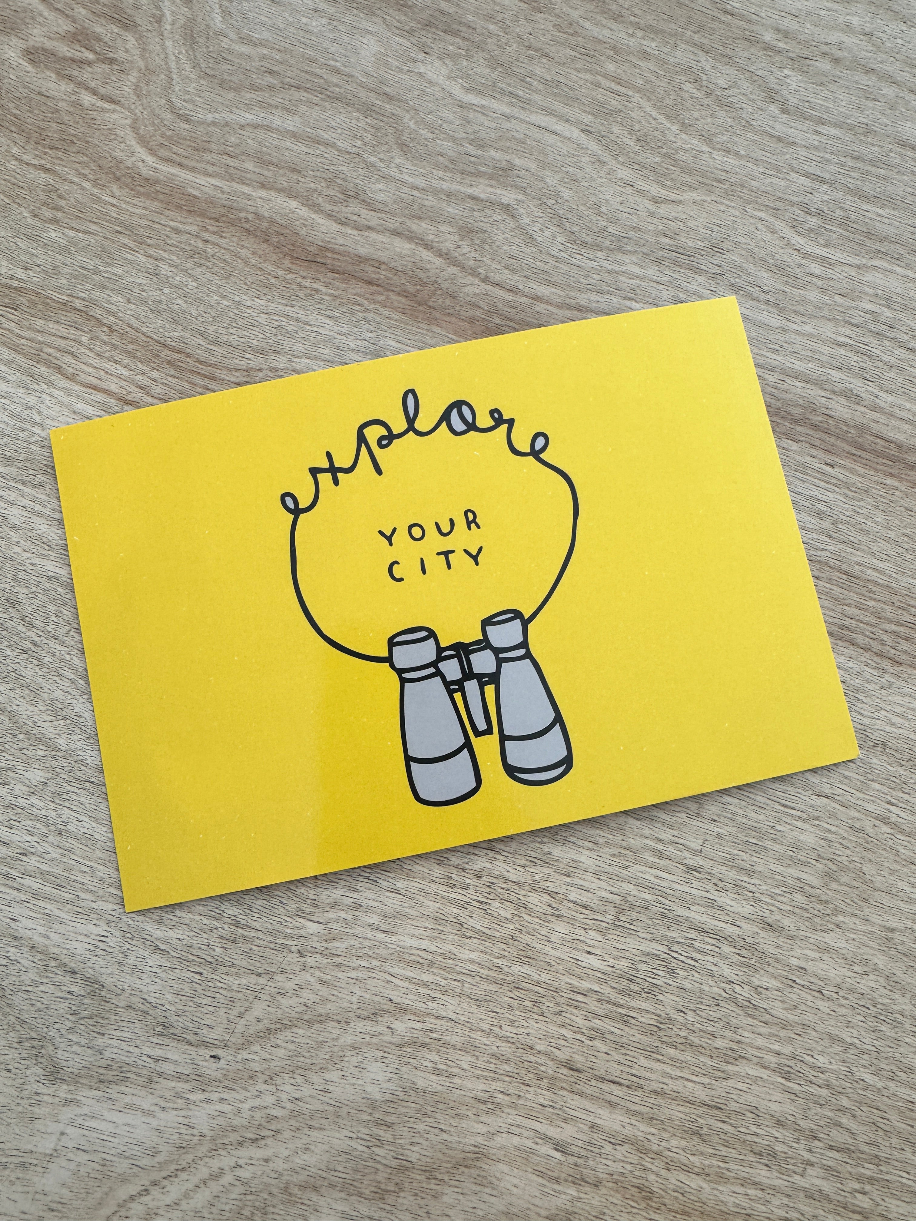 Explore Your City Postcard