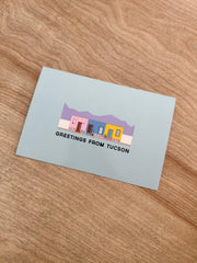 Greetings from Tucson Postcard | Adobe House