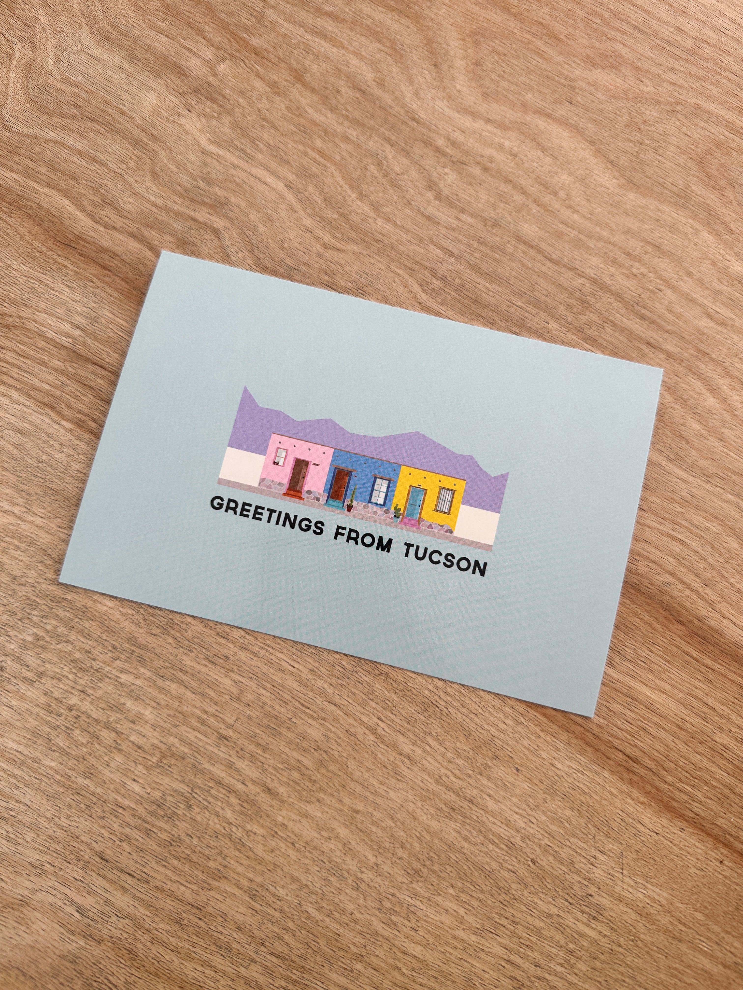 Greetings from Tucson Postcard | Adobe House
