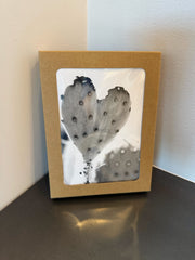 (C) Cactus Heart Card x6 Set