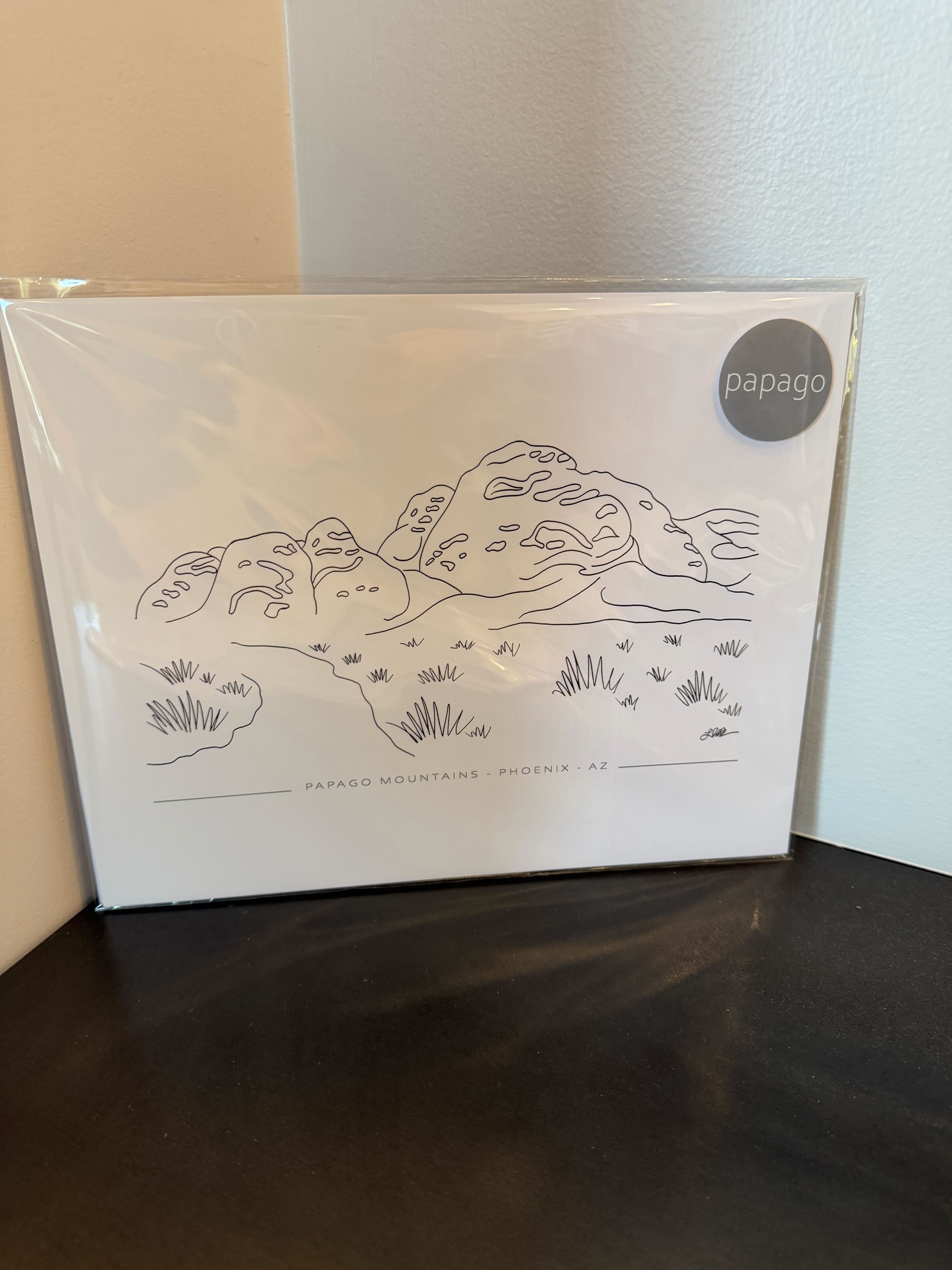 (C) 8x10 - Papago - Labeled