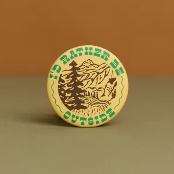 I'd Rather Be Outside Magnet