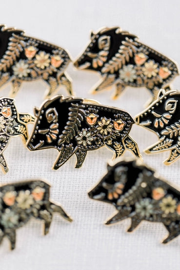 Javelina Enamel Pin