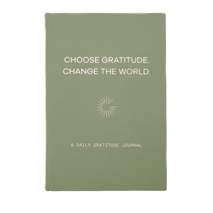 Choose Gratitude Change the World: A Daily Gratitude Journal | Sage