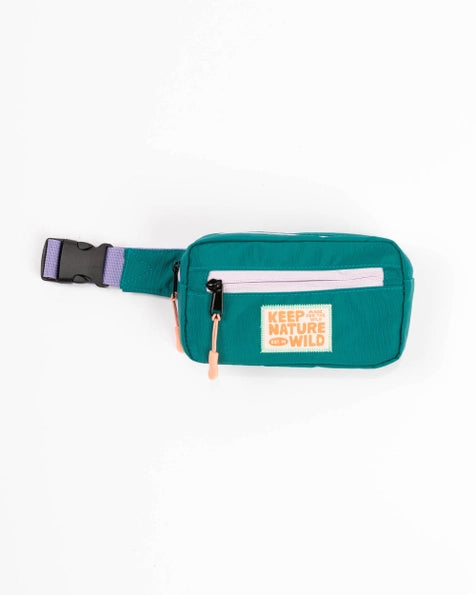 KNW Kid's Fanny Pack | Teal/Lavender