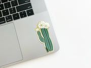 Olivia Blooming Cactus Sticker