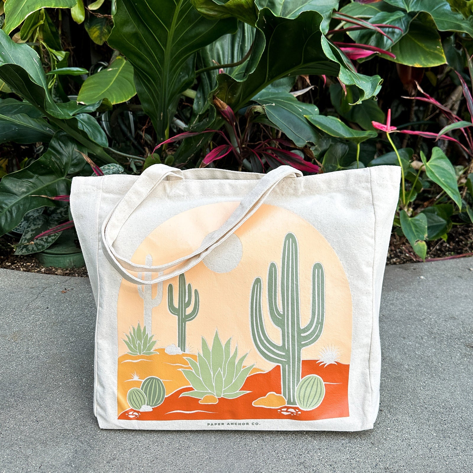 Desert Arch Canvas Tote