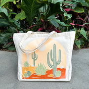 Desert Arch Canvas Tote
