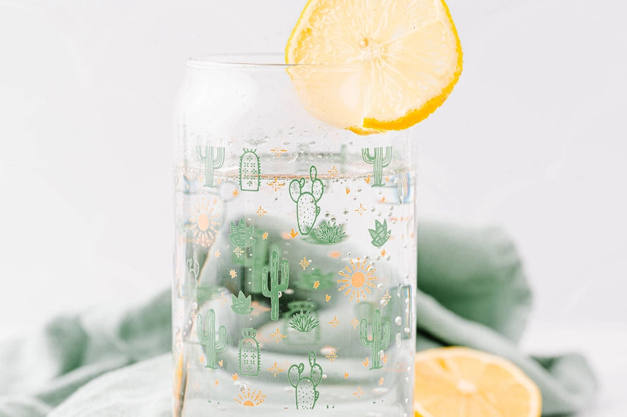 Prickly Cactus Glass | 16oz