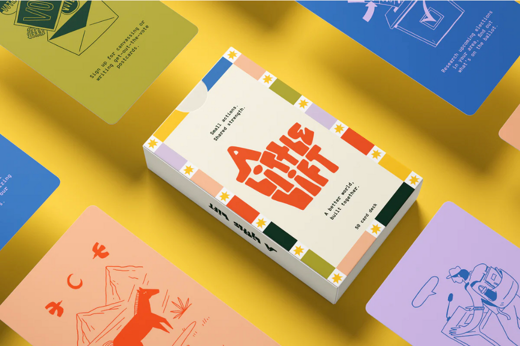 A Little Lift: 50-Card Deck for Real World Good