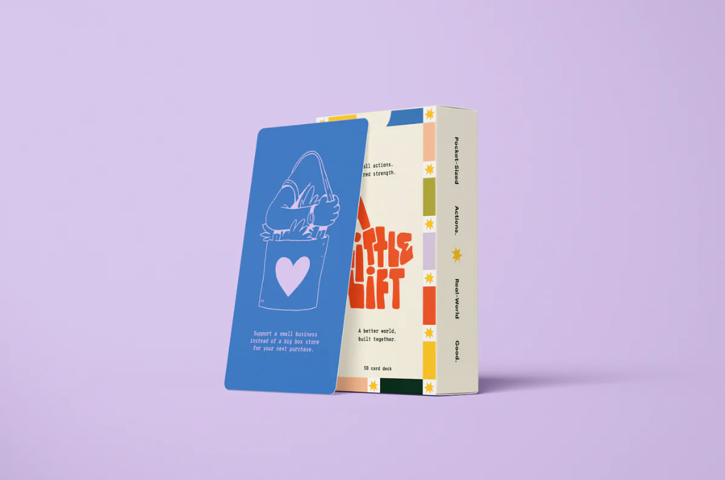 A Little Lift: 50-Card Deck for Real World Good