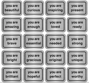 Many Ways To Say Stickers (You Are Beautiful)