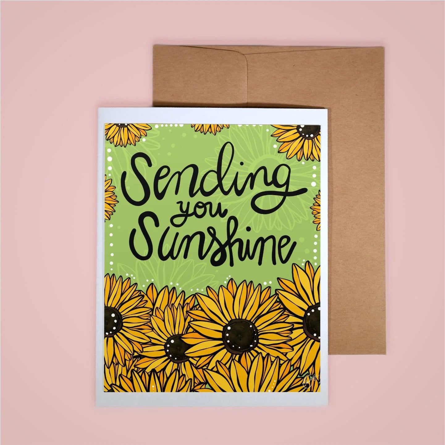 Sending you Sunshine Greeting Card
