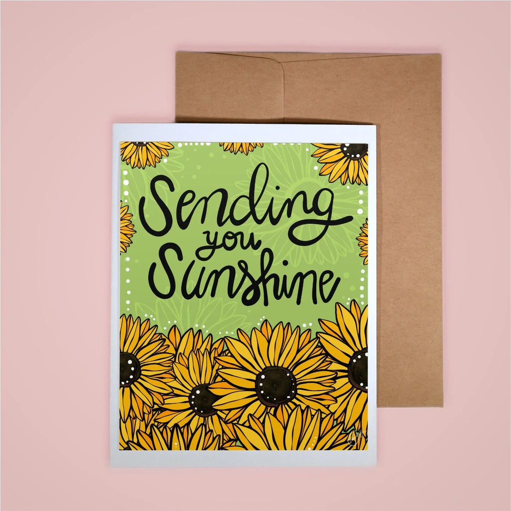 Sending you Sunshine Greeting Card